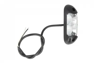 Lumina delimitare stanga dreapta, rosu alb, LED, inaltime 110mm; latime 30mm; adancime 28,1mm lungime cablu 500mm, 12 24V