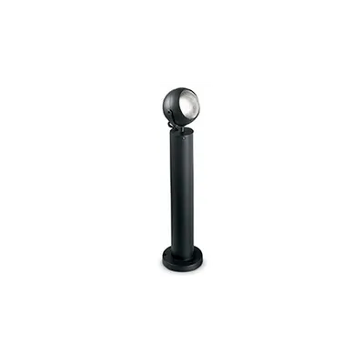 Stalp de gradina Zenith Mediu 1 bec LED, dulie GU10, D:135 mm, H:600 mm, Negru
