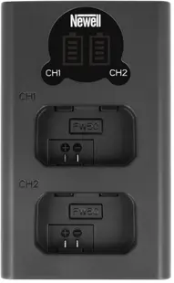 Încărcător Newell - DL-USB-C, NP-FW50, 2 cuiburi