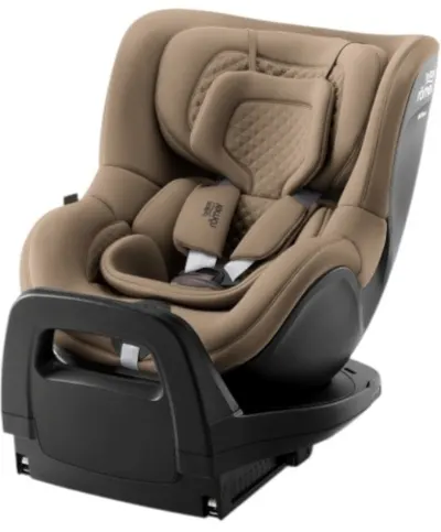 Scaun auto Britax Romer - Dualfix Pro M, IsoFix, i-Size, 61-105 cm, Warm Caramel