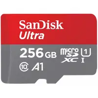 Card Memorie microSDXC SanDisk Ultra Android A1, 256Gb, Clasa 10 / UHS-1 U1 SDSQUAC-256G-GN6MN