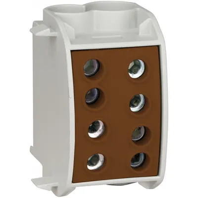 Clema derivatie, 70mm , 1P Schrack IK026340 / 080310-X-4 maro