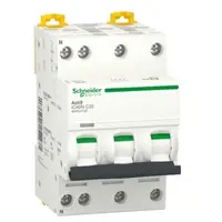 Intreruptor automat Acti9 iC40N, 3P+N, 20A, 6kA/10kA, curba C, Schneider A9P54720