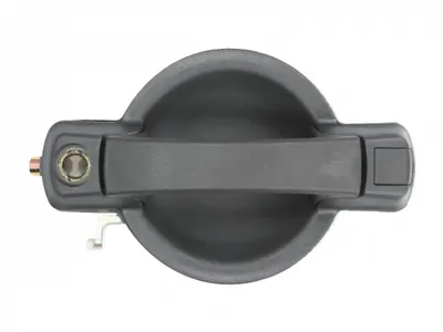 Maner usa fata stanga exterior, cu locas incuietoare negru, FIAT DOBLO intre 2001-2010