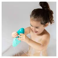 Jucarie stropitoare de baie din silicon Crocodilul Squeezi