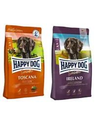 HAPPY DOG Supreme toscana 12.5 kg + HAPPY DOG Supreme Irland 12.5 kg hrana premium caini adulti