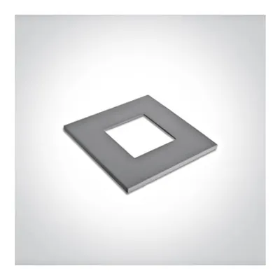 Cover plate Cave Q LED gri