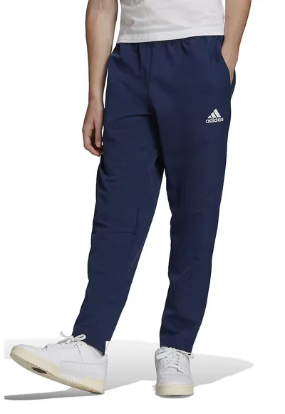 Pantaloni cu buzunare laterale Entrada 22 pentru fotbal - Bleumarin