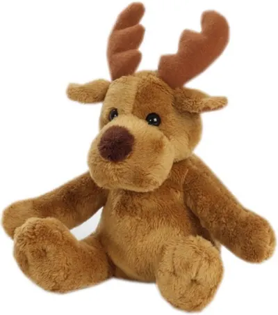 Jucărie de pluș moale Heunec - Moose, 20 cm