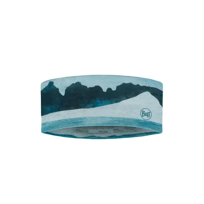 Opaska na głowę Buff Coolnet UV Wide Headband - aler teal