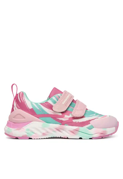 Pantofi sport copii - velcro - textil - roz