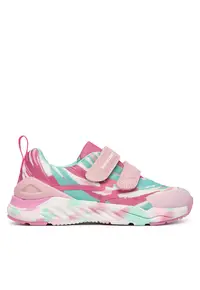 Pantofi sport copii - velcro - textil - roz