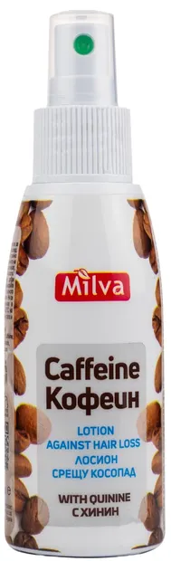 Milva Loțiune împotriva căderii părului cu cafeină și chinină, 100 ml