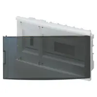 Tablou Electric To House Icp Power Limiting Circuit Breaker - Flush Mounting Spanish Standard -Sealable - 4+12m - With Smoked Transparent Door-Ip40