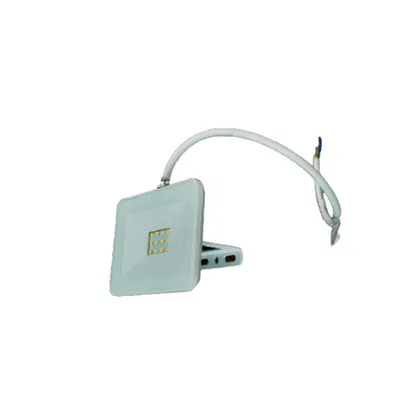 Proiector LED 10w aluminiu ALB lumina naturala 4000k