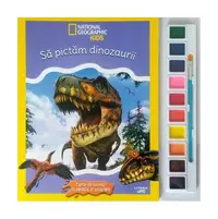 National Geographic Kids. Să pictăm dinozaurii - Paperback brosat - National Geographic