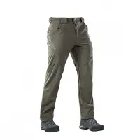 Pantaloni tactici Softshell olive M-TAC - impermeabili - XS