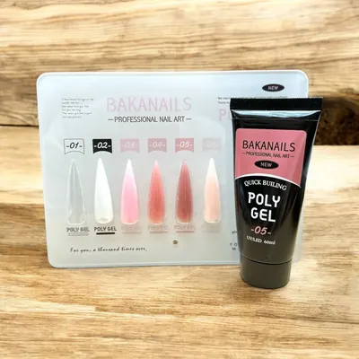 Polygel BAKANAILS – Profesionist în construcția unghiilor! Roz nude inchis 05 Engros