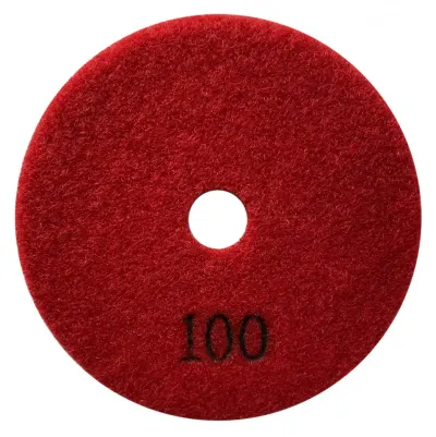Paduri / dischete diamantate pt. slefuire uscata #100 Ø100mm - DXDY.DRYPAD.100.0100