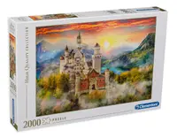 Puzzle Clementoni din 2000 de piese - Castelul Neuschwanstein, Germania, Aimee Stewart