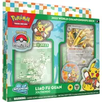 Set carti de joc, Pokemon TCG, 2025 World Championship Decks, Liao Fu Guan (Joltdengo)