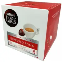 Capsule Nescafe Dolce Gusto Espresso Roma, 16 capsule, 99.2g Engros