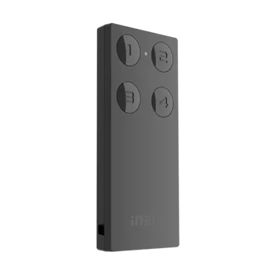 Controler-tip cheie-4 butoane, negru
