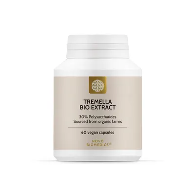 Extract de ciuperci Tremella Bio Extract, 60 capsule, Novo Biomedics