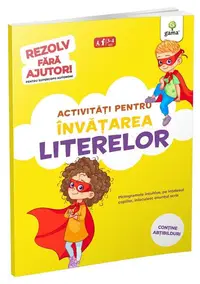 Activități pentru învățarea literelor (3-5 ani). Rezolv fără ajutor! - Paperback brosat - ***