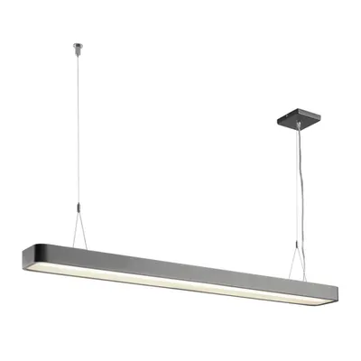 Lampa suspendata, lustra Worklight pandantiv, antracit interior LED DALI pandantiv antracit lumina 4000K