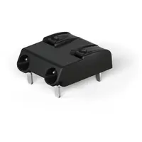 THR PCB terminal block; push-button; 0.75 mm²; Pin spacing 8 mm; 2-pole; Push-in CAGE CLAMP®; in tape-and-reel packaging; 0,75 mm²; black