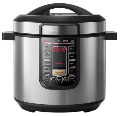 Multicooker Philips - HD2237/40, 1300W, 16 programe, argintiu