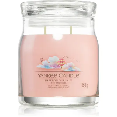 Yankee Candle Watercolour Skies lumânare parfumată Signature 368 g
