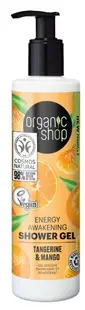 Organic Shop Gel de duș energizant Tangerine & Mango, 280 ml