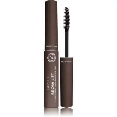 GOSH COPENHAGEN Brow Lift gel pentru sprâncene culoare 002 Dark Brown 6 ml
