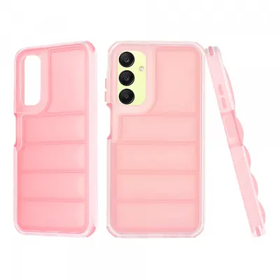 Husa pentru Samsung Galaxy A25 A256, Techsuit, Wave Shield, Roz