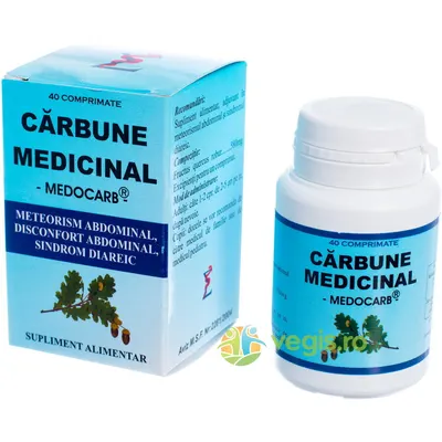 Carbune Medicinal 40cpr