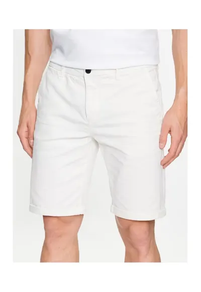 Pantaloni barbati - 72108 - Bumbac - Alb