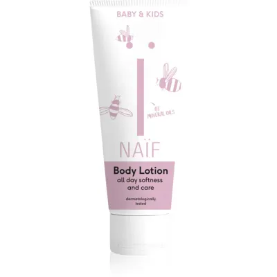 Naif Baby & Kids Body Lotion lapte de corp hidratant pentru copii 75 ml