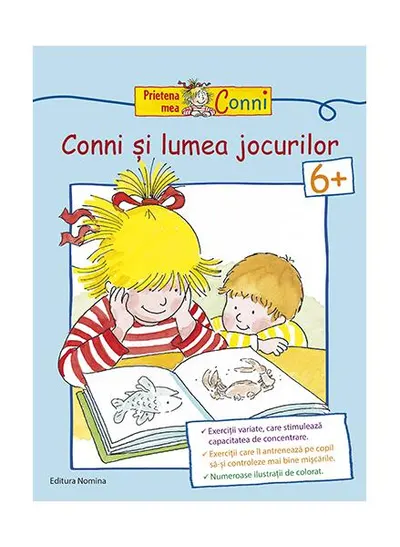 Conni și lumea jocurilor 6+ - Paperback brosat - ***