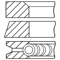 Set segmenti piston GOETZE ENGINE 08-502200-00