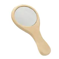 Oglindă lemn mică 11.5 cm - Default Title