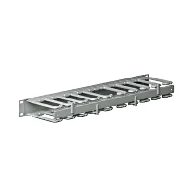 IS-1 cable manager 19 1U RAL7035 lightgrey