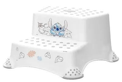 Treaptă dublă pentru baie Lorelli - Koala albastră, albă
