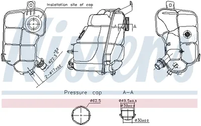 Vas expansiune potrivit FORD MONDEO IV, S-MAX 05.06-01.15