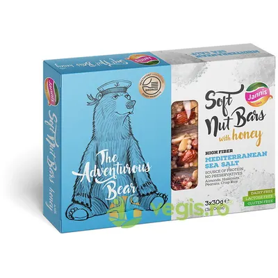Batoane Moi cu Miere si Sare de Mare fara Gluten 3x30g
