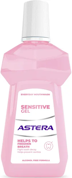 Astera Apă de gură Sensitive Gel, 500 ml