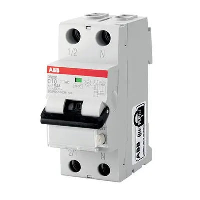 Intrerupator Diferential 32A 1P+N C 6Ka 300mA (Abb)