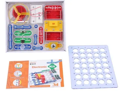 Kit de experimente DBolo - Circuite electrice, 34 de experimente