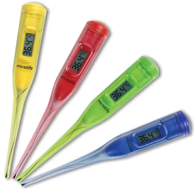 Termometru electronic Microlife - MT 50, roșu, 60 secunde